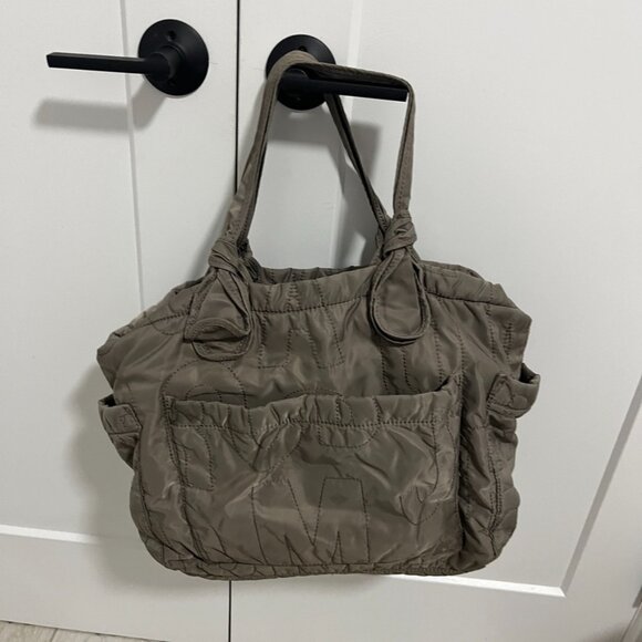 Marc Jacobs Brown Nylon Logo Tote Bag - Picture 6 of 8
